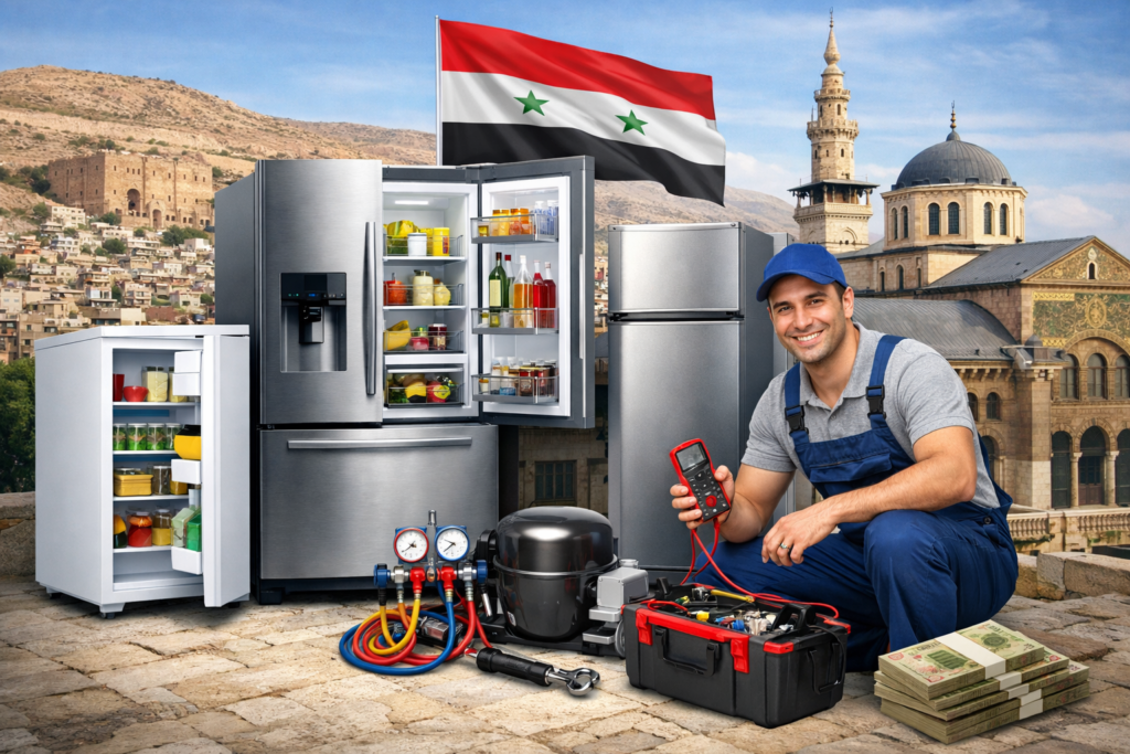 اعملي صورة بالعرض بدون اي كلمات عربي لكنها عن لاجات الحافظ سوريا تصليح احترافي – ابتداءً من 50,000 ل.س