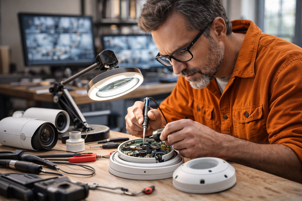 تركيب وصيانة كاميرات مراقبة دمشق سوريا