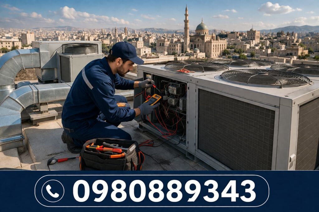 صيانة مكيفات مركزية سوريا