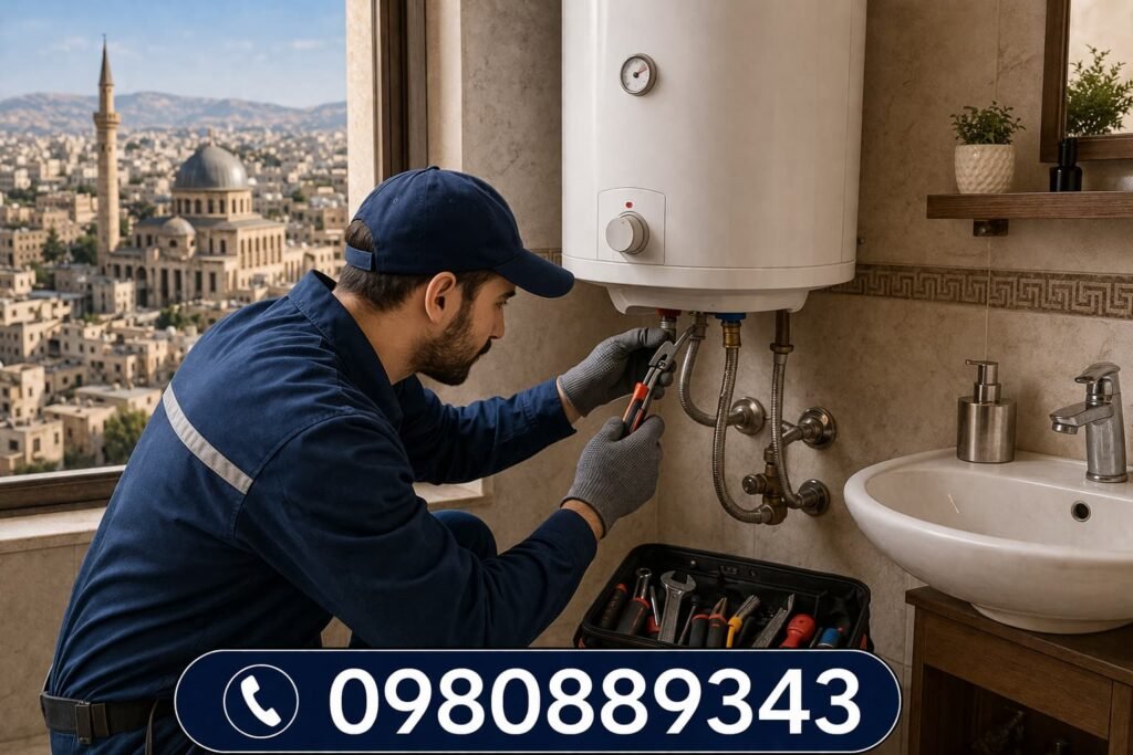 إصلاح سخان ماء حمص