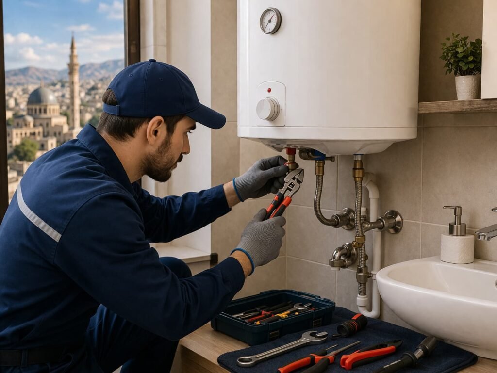 إصلاح سخان ماء حمص